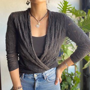 Eileen Fisher | 100% Merino Wool Knit Cardigan